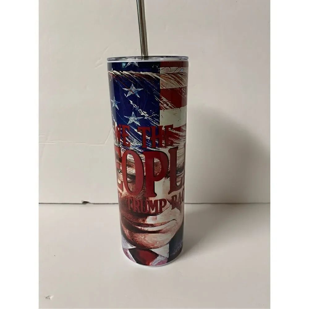 We the People want Trump back Handmade 20 oz Stainless Steel Tumbler